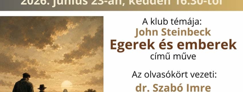 Könyvek Klubja olvasókör