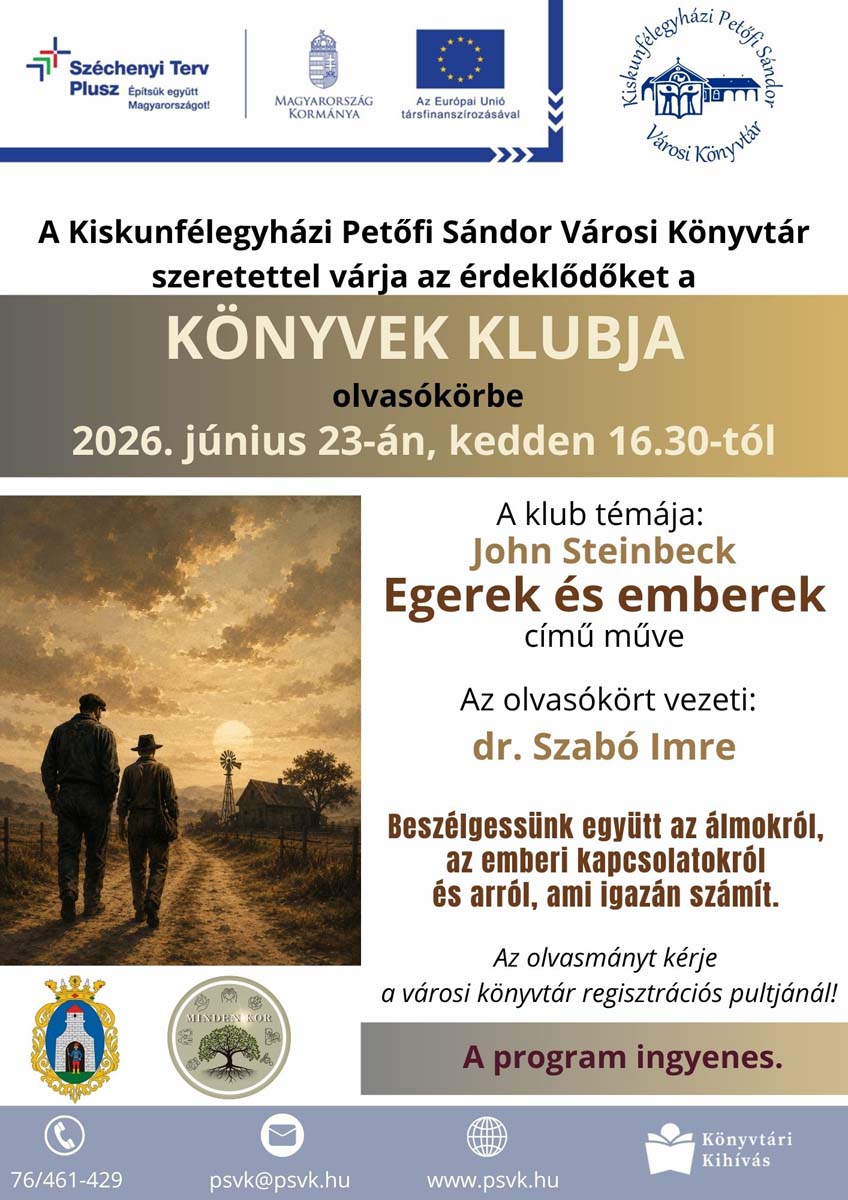 Könyvek Klubja olvasókör