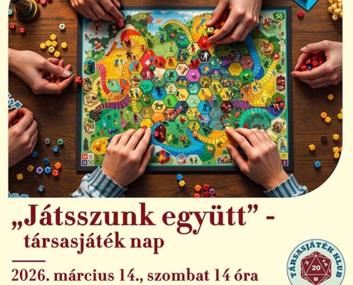 2026.03.14. Játsszunk együtt - Társasjáték nap