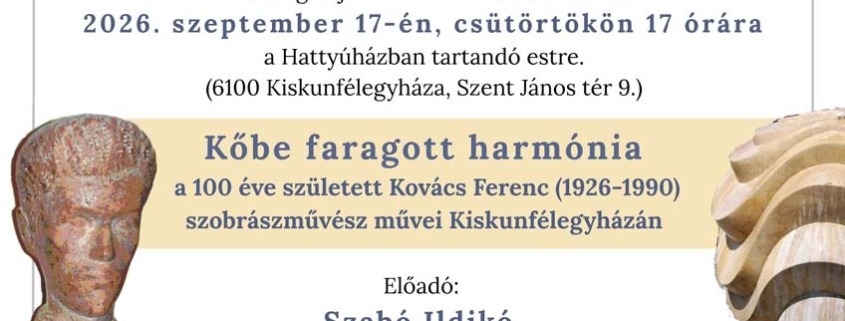 Kőbe faragott harmónia