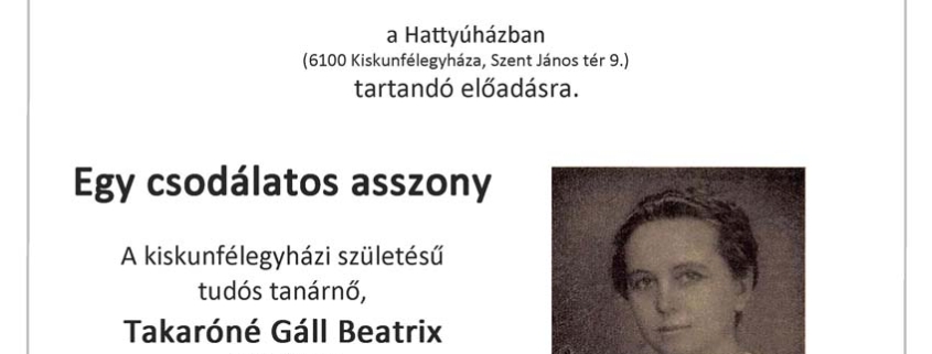 Egy csodálatos asszony