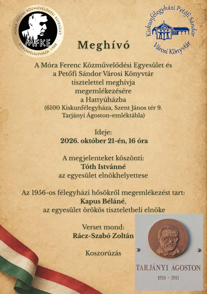 '56-os félegyházi hősökre emlékezés